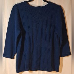 BLAIR Deep Blue Sweater